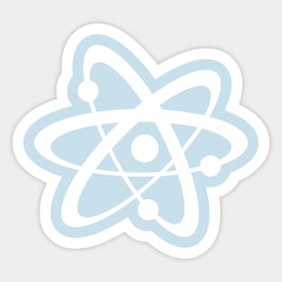 Minimal Atom - Science Sticker